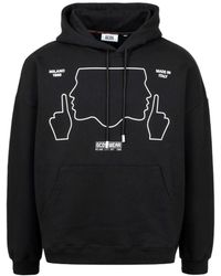 Gcds - Do Not Talk To Me Cotton Hoodie - Lyst