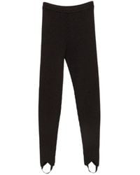 Frankie Shop - Piuma Knit Stirrup Leggings - Lyst