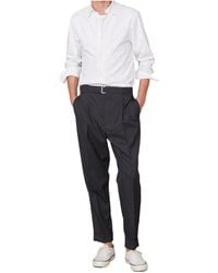 Officine Generale - Logo Casual Pants - Lyst