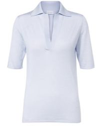Gabriela Hearst - Casius Cashmere And Silk Polo Shirt - Lyst