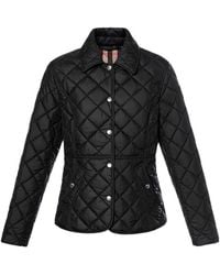 Burberry - Long-Sleeved Quilted Cotton-Padded Jacket - Lyst