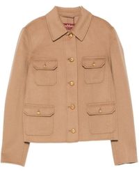 Max Mara - Long-Sleeve Casual Jacket - Lyst