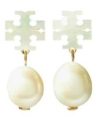 Tory Burch - Kira Pearl Drop Earrings - Lyst