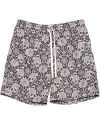 Eleventy - Drawstring Swim Trunks - Lyst