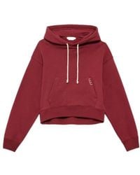 JW Anderson - Embroidered Drawstring Hoodie - Lyst