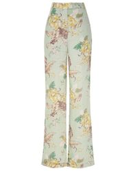 Zimmermann - Flower Straight Pants - Lyst