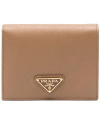 Prada - Logo Wallet - Lyst