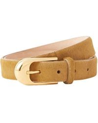 KHAITE - Dome Calf Hair Belt - Lyst