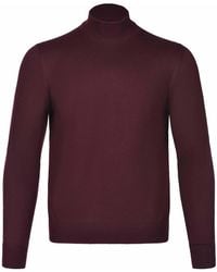 Tagliatore - High Neck Knitted Jumper - Lyst