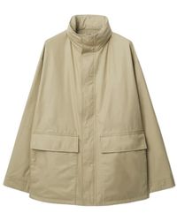 Burberry - Ekd-Embroidered High-Neck Jacket - Lyst