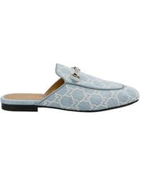Gucci - Monogrammed Slip-On Loafers - Lyst