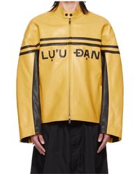 Lu'u Dan - Bruce Lee X Lựu Đạn Collaboration Legacy Moto L-D Stand Collar Leather Jacket - Lyst