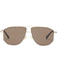 Bottega Veneta - Full-Frame Sunglasses - Lyst