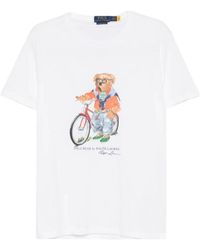 Polo Ralph Lauren - Polo Bear Printed T-Shirt - Lyst