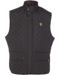 Belstaff - Quilted Gilet Jacket - Lyst