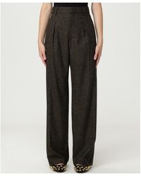 Isabel Marant - Pinstriped Straight-Leg Trousers - Lyst