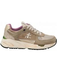 Premiata - Lace-Up Low-Cut Casual Shoes - Lyst