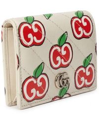 Gucci - Logo Printed Wallet - Lyst