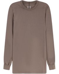 Rick Owens - Long-Sleeve Crew-Neck T-Shirt - Lyst