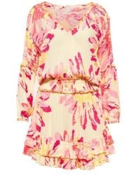 Poupette - Ilona Floral Minidress - Lyst