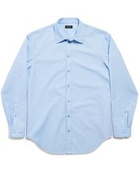 Balenciaga - Collared Long-Sleeve Shirt - Lyst