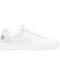 Vivienne Westwood - Orb-Printed Low-Top Sneakers - Lyst