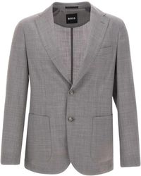 BOSS - Boss Single-Breasted Tailored Blazer - Lyst