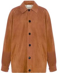 The Row - Sedor Suede Jacket - Lyst