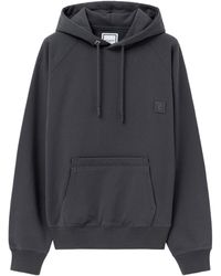 WOOYOUNGMI - New Style Hooded Back Logo Sweatshirt - Lyst