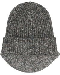 RANRA - Mélange-Effect Knitted Beanie - Lyst