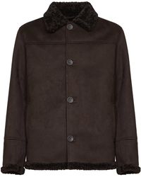 Herno - Faux Fur & Shearling Jackets - Lyst