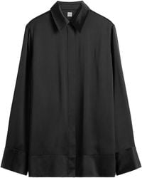 TOTEME - Totême Long-Sleeved Tuxedo Shirt - Lyst