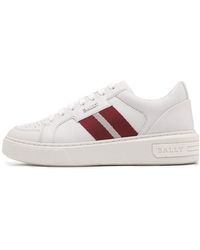Bally - Logo-Lacing Casual Sneakers - Lyst