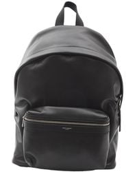 Saint Laurent - City Zip-Up Backpack - Lyst