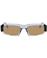 Jacquemus - Saltu Rectangle-Frame Sunglasses - Lyst