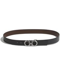Ferragamo - Ferragamo Gancini Reversible Belt - Lyst