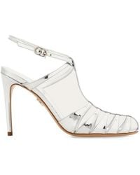 Ferragamo - Cage Stiletto Sandal - Lyst
