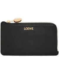 Loewe - Pebble Zipped Coin Cardholder - Lyst