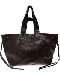 Isabel Marant - Python-Print Handbag - Lyst
