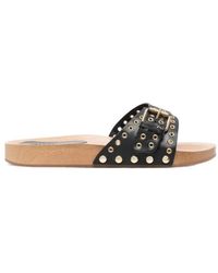 Isabel Marant - Jaso Buckled Clogs - Lyst