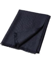 Gucci - Gg Wool Silk Jacquard Stole - Lyst