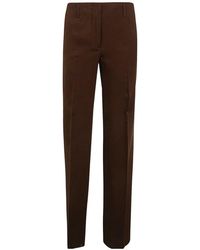 Dries Van Noten - Front Pleated Casual Pants - Lyst