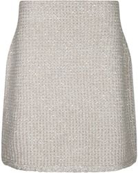 Fabiana Filippi - Tweed Straight Skirt - Lyst