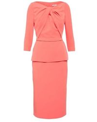 Safiyaa - Rildanna Crepe Midi Dress - Lyst