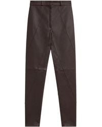 Frankie Shop - Dune Stretch Leather Panelled Pants - Lyst