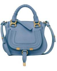 Chloé - Marcie Mini Double-Carry Tote Bag - Lyst