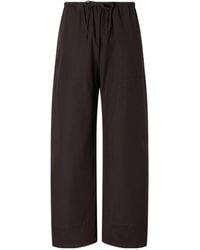 Leset - Low-Rise Wide-Leg Pants - Lyst