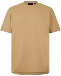 Canada Goose - Pure Cotton Round-Neck T-Shirt - Lyst