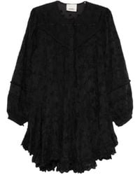 Isabel Marant - Ruffled Mini Dress - Lyst
