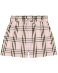Burberry - Evelyn Shorts Mallow - Lyst